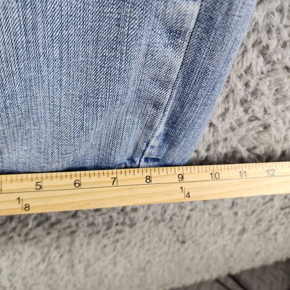 Rock & Roll Denim Jeans Mens 34x38 Blue Pistol Straight Leg *Read* - Picture 10 of 16